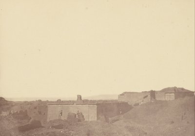 Panoramica del Tempio di Edfu da Théodule Devéria